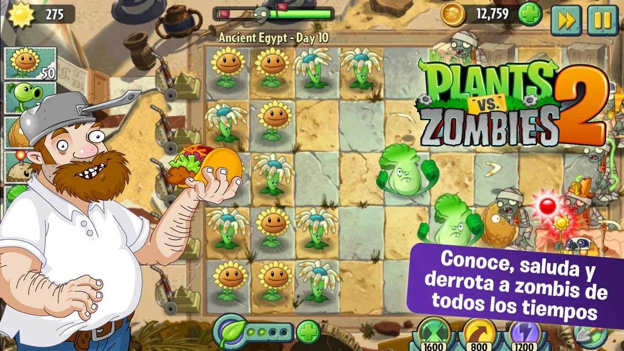 COPIA DE SEGURIDAD: Descargar Plants Vs. Zombies™ 2 ...