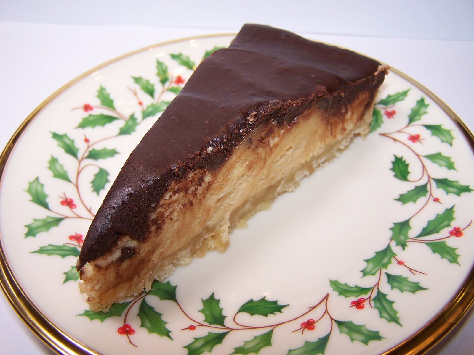 Heather's Recipes Peanut Butter Tart with Chocolate Ganache
