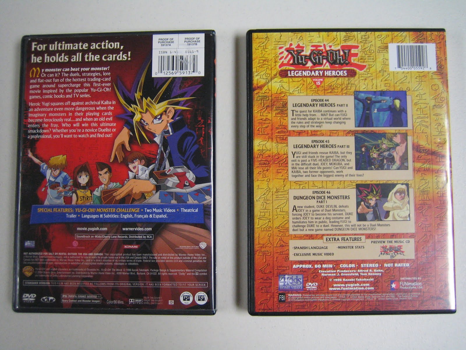hyrule trading company yu gi oh dvds