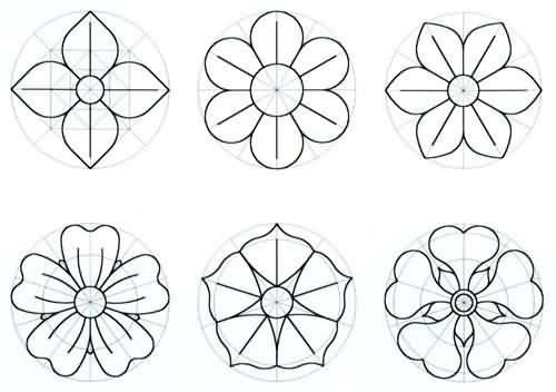300 desenhos riscos moldes de flores para colorir imprimir