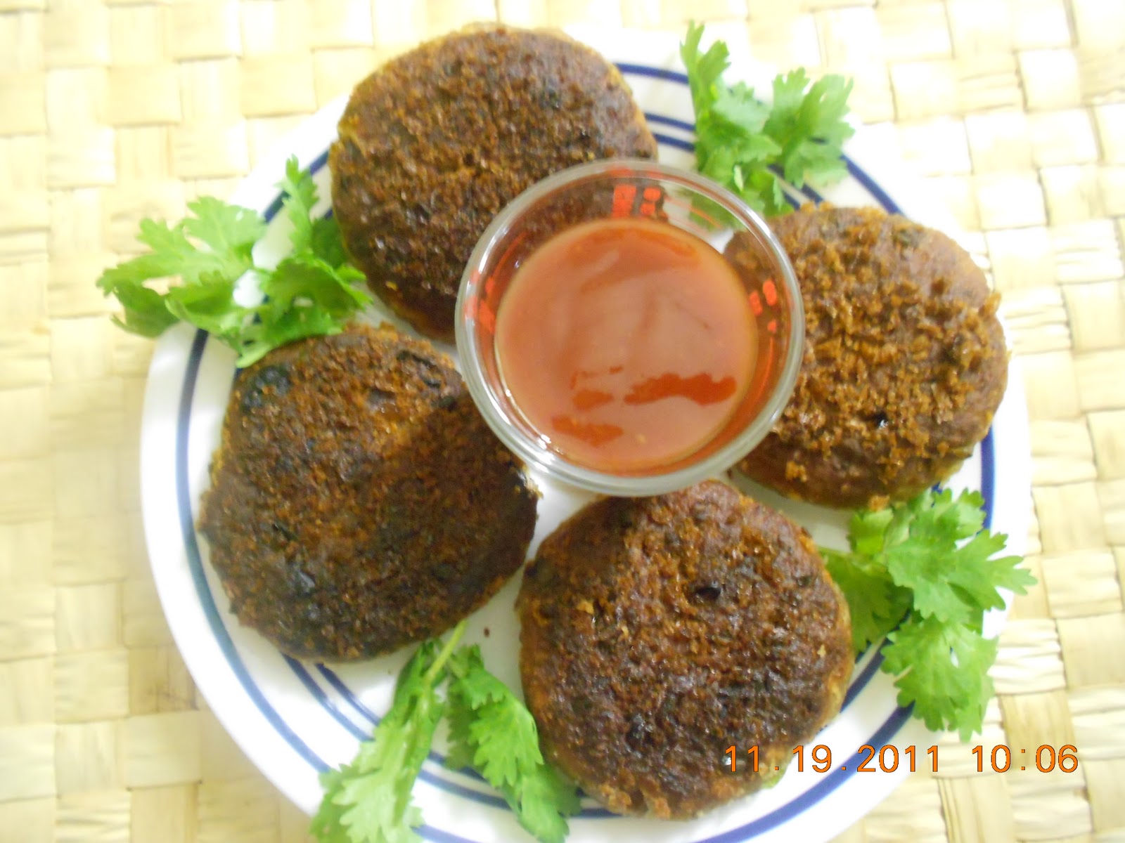 Swetha's Indian Vegetarian Cuisine SURAN(YAM) PATTIES