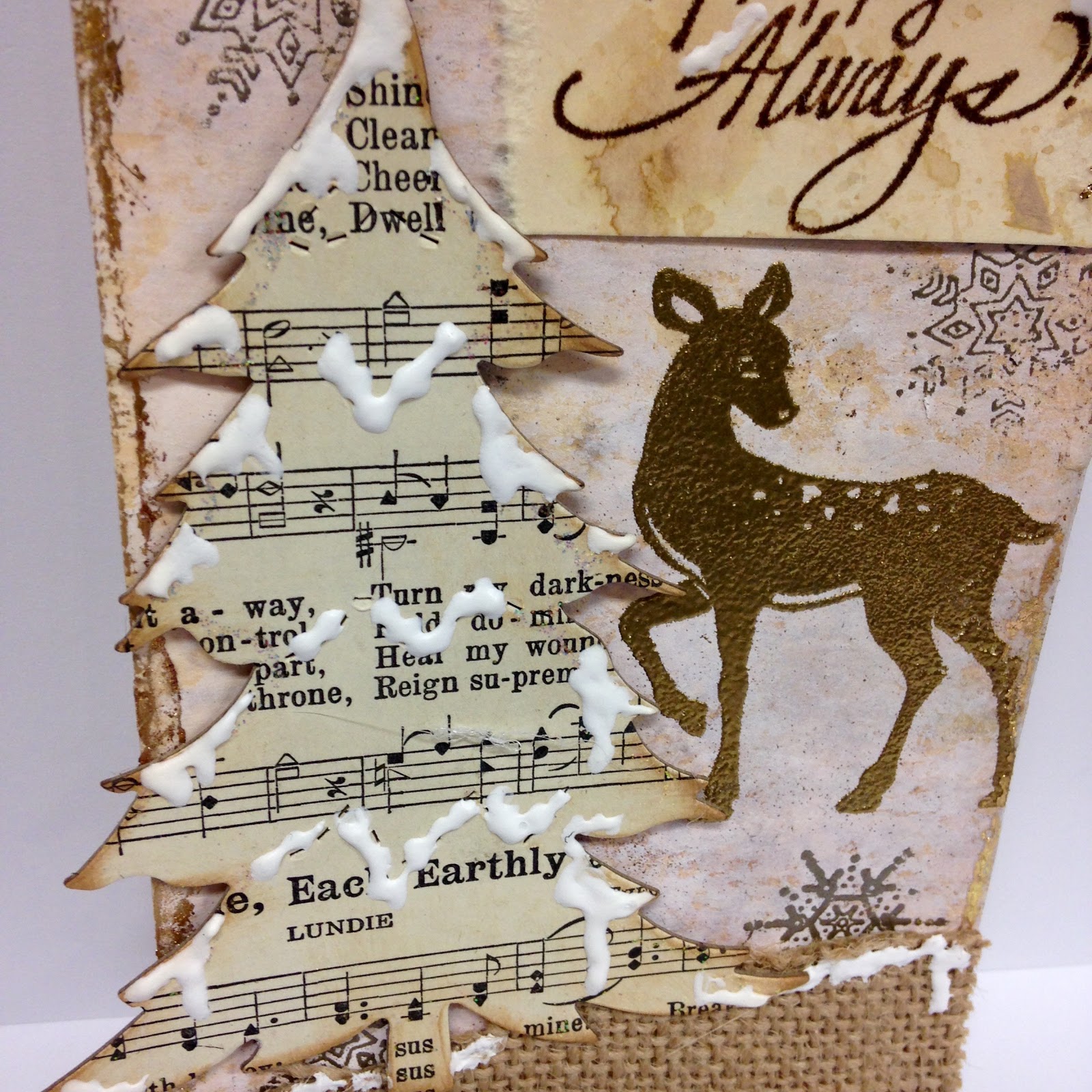 SewPaperPaint Silver and Gold 12 Tags of Christmas
