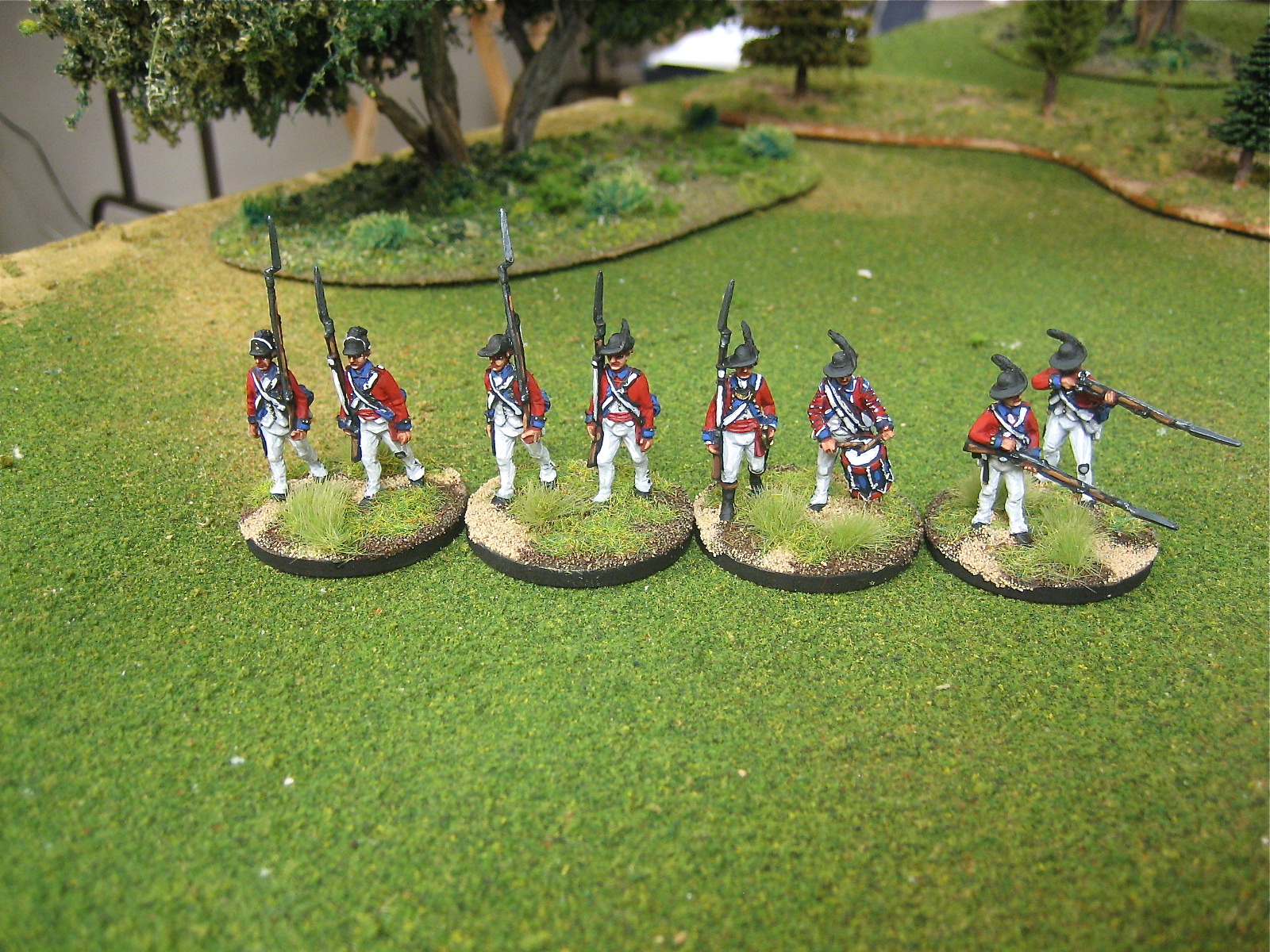 Fife & Drum Miniatures British Guards & Continentals Pix