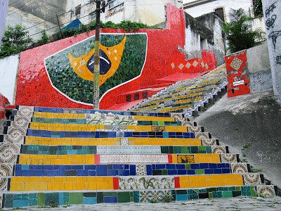 Escadaria Selaron, Brazil
