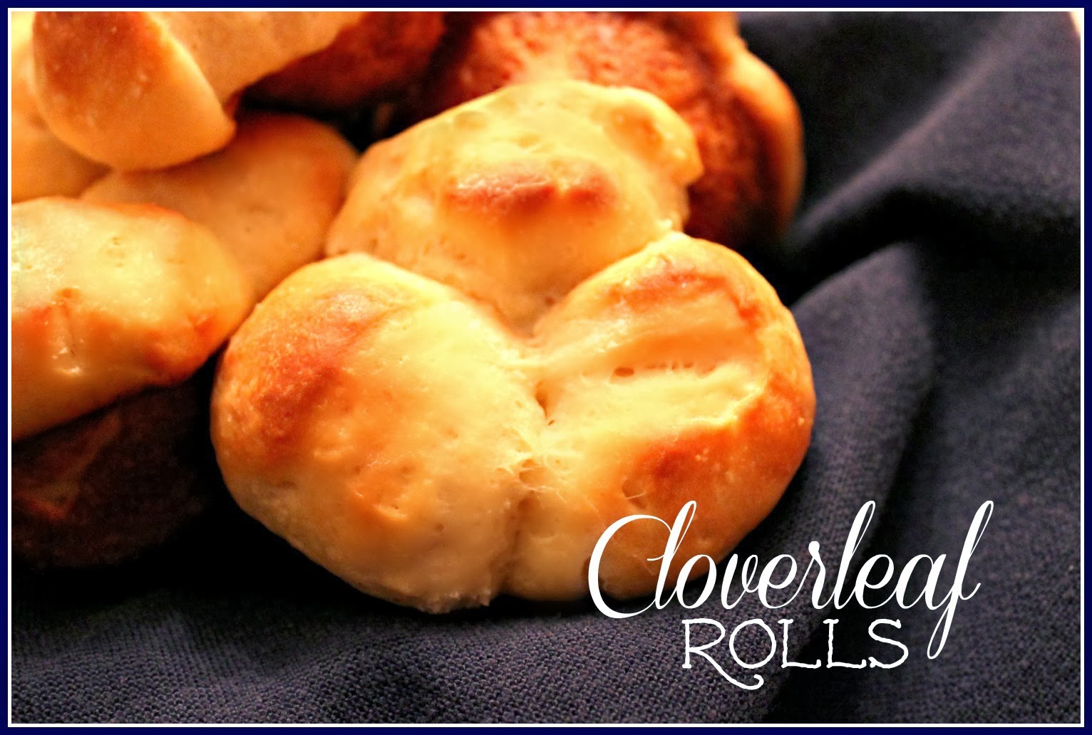 Sweet Tea and Cornbread Cloverleaf Yeast Rolls!