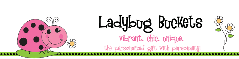 Ladybug Buckets