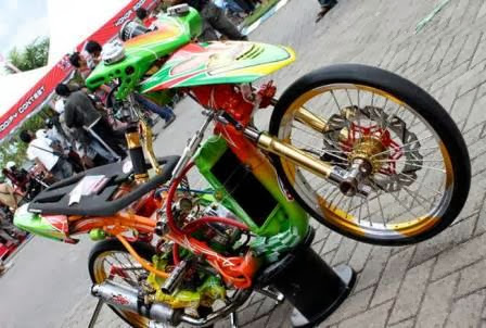 Tips Modifikasi Honda Beat Drag Race title=