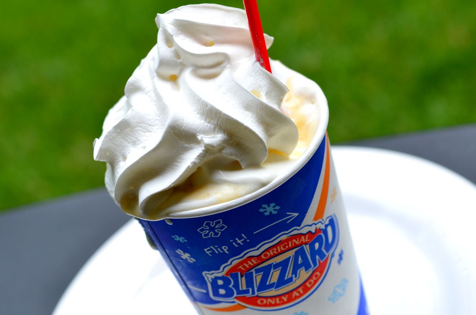 food and ice cream recipes REVIEW Dairy Queen Banana Cream Pie Blizzard