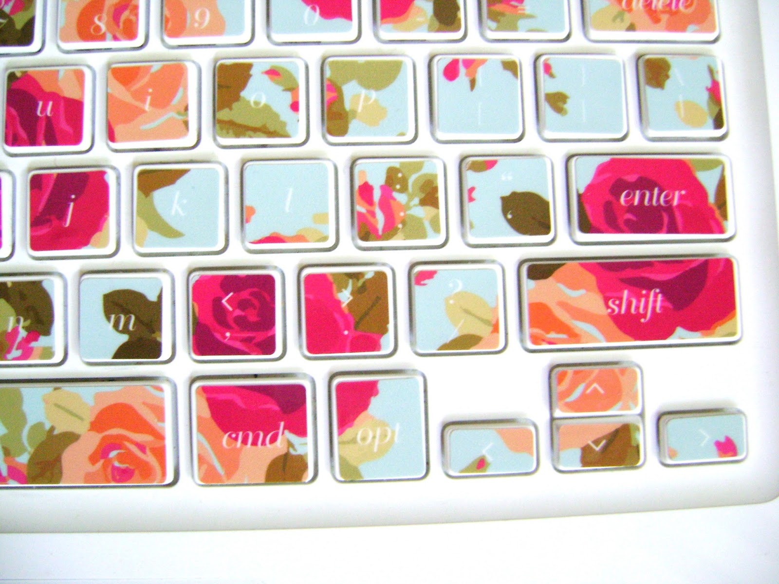 Creative Designs by Sheila Zachariae Keyboard decals / not yarny, but