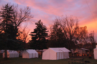 evening at camp