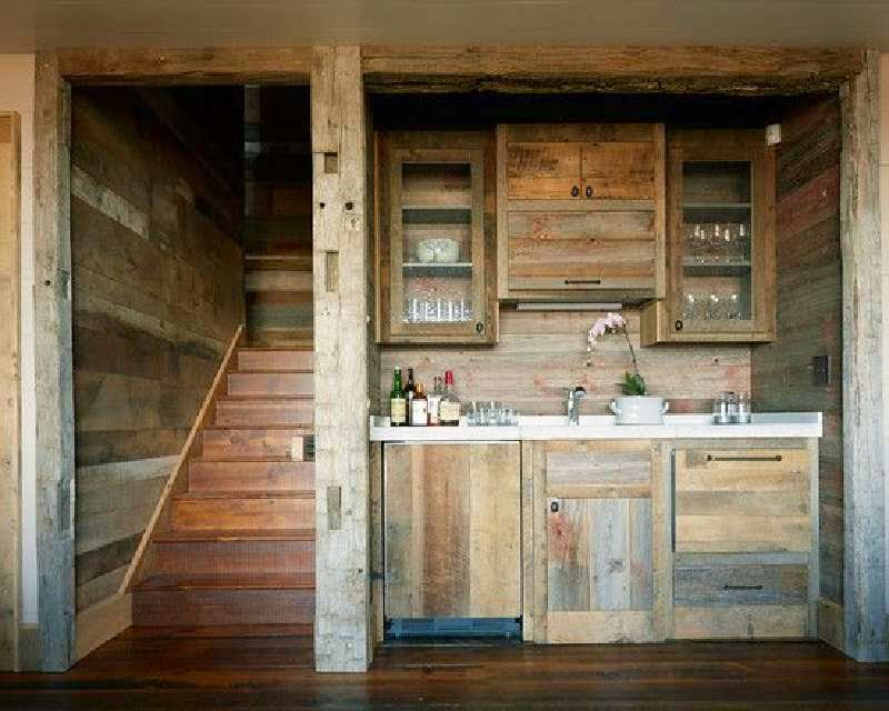 Muebles de cocina hechos con palets Muebles de cocina hechos con palets
