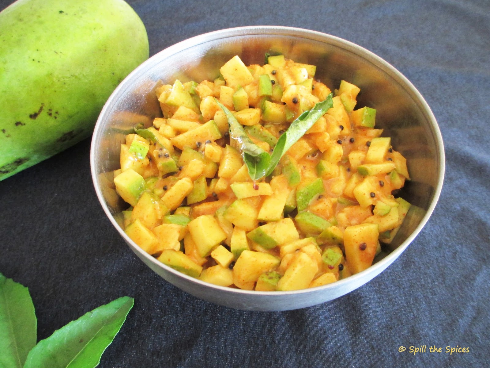 Instant Mango Pickle Spill the Spices