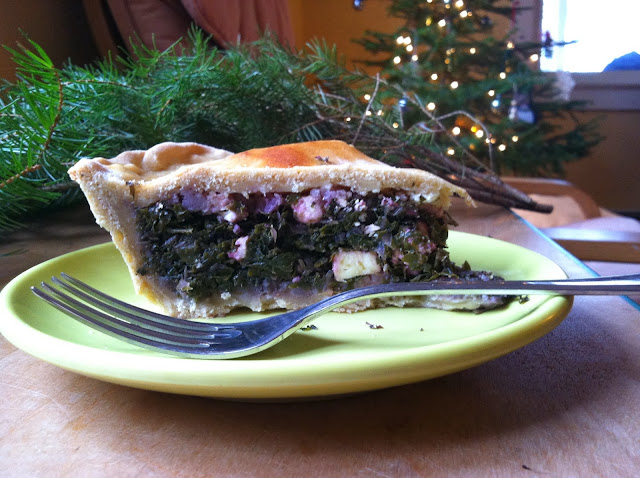 hearty greens pie