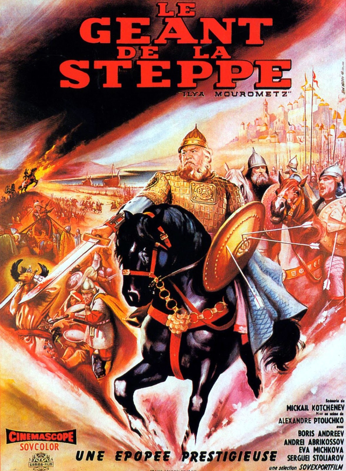Au palace ce soir: Le géant de la steppe / Ilya Mourometz (1956) ripac