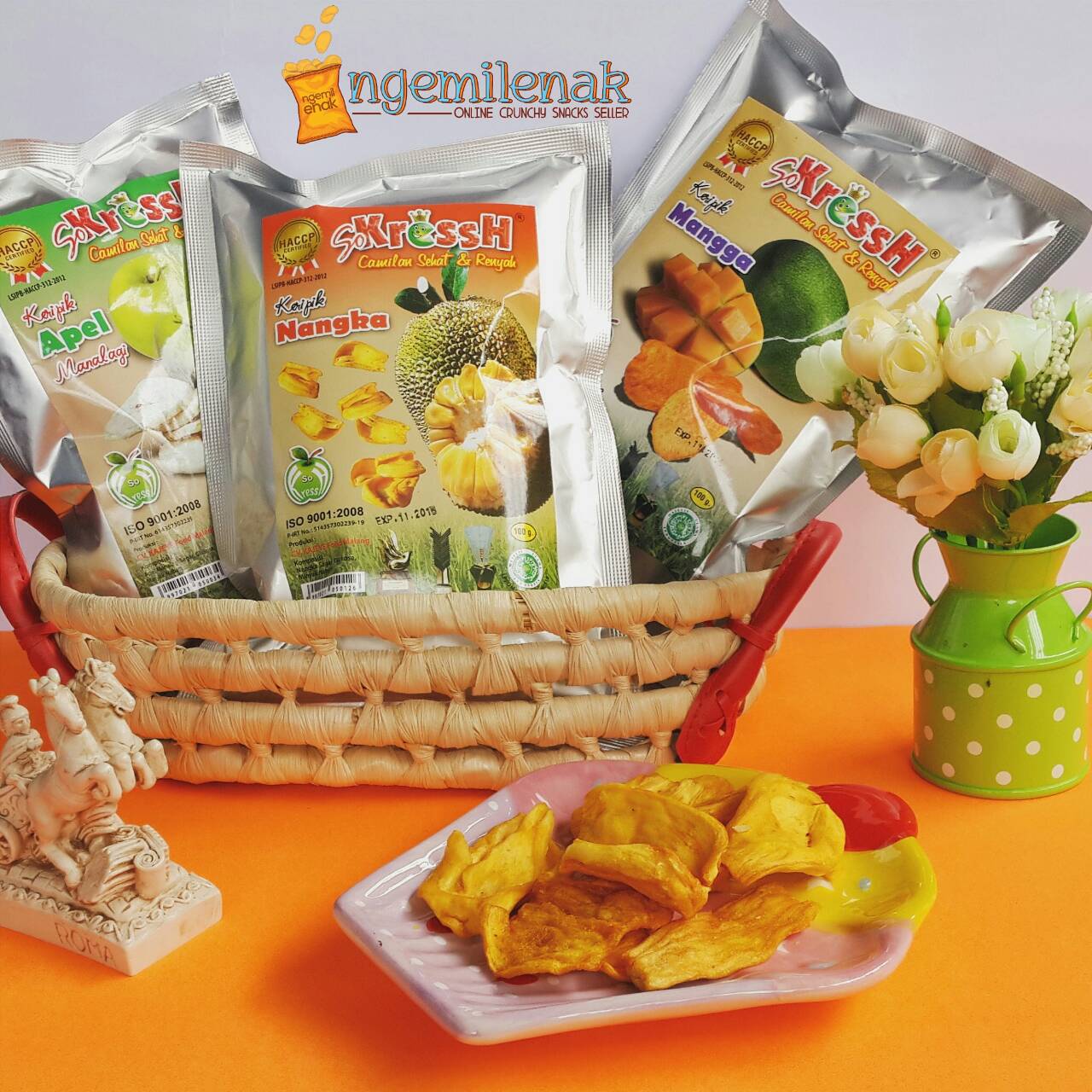 Toko Snack Online di Jakarta: Jual Keripik Buah Malang
