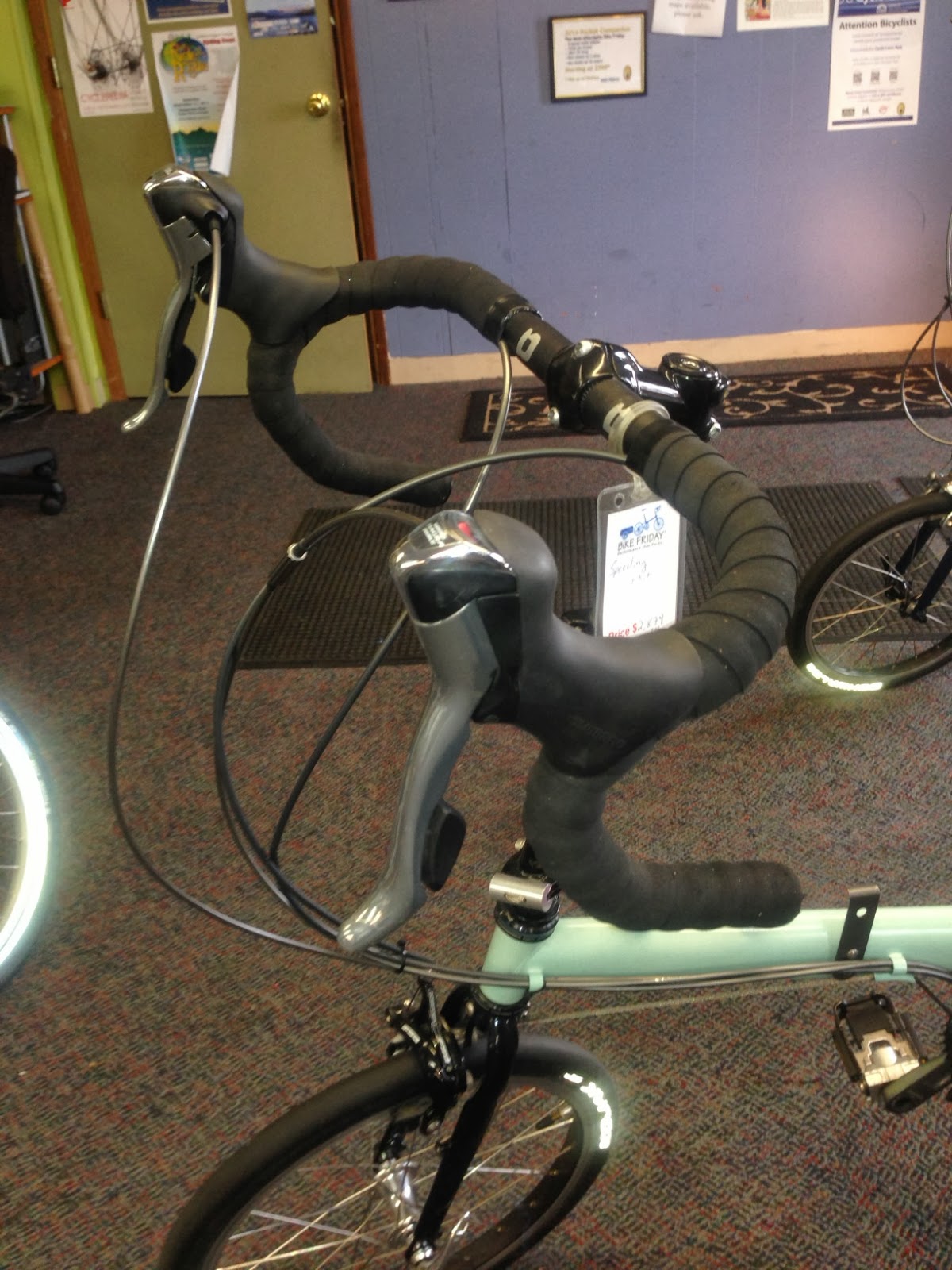 Cameron Graphix Bike Friday Handlebars Options