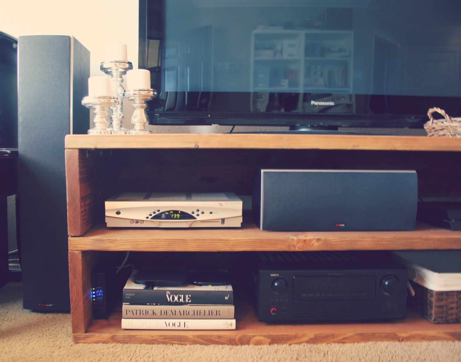 Just A Darling Life DIY TV Entertainment Unit