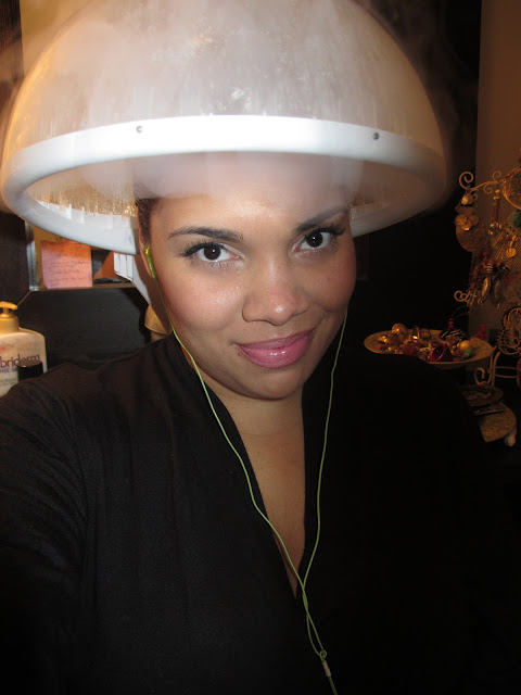 huetiful hair steamer, low porosity, natural hair, curly hair, antoinette henry, around the way curls