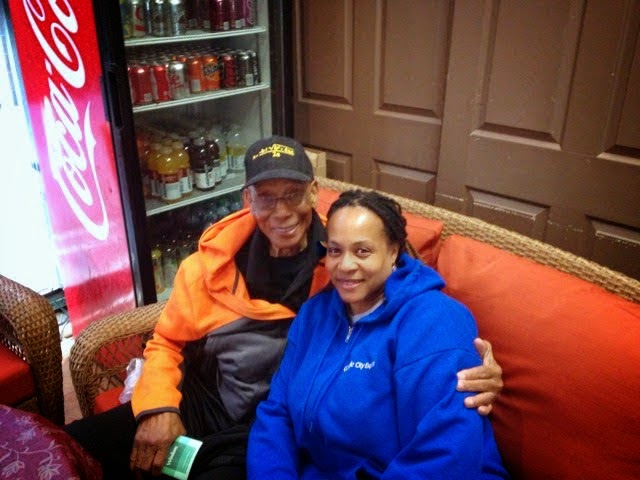 Ernie Banks at his favorite lunch place Bongiorno Chicago Ernie Banks at his favorite lunch place Bongiorno Chicago
