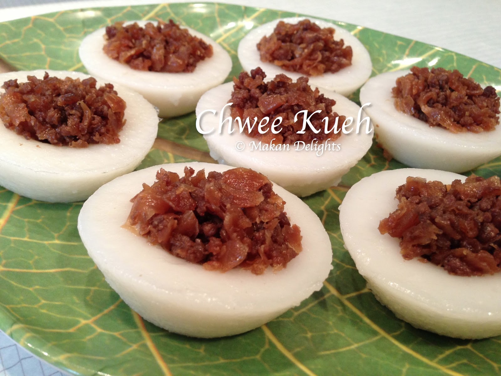 Makan Delights Chwee Kueh