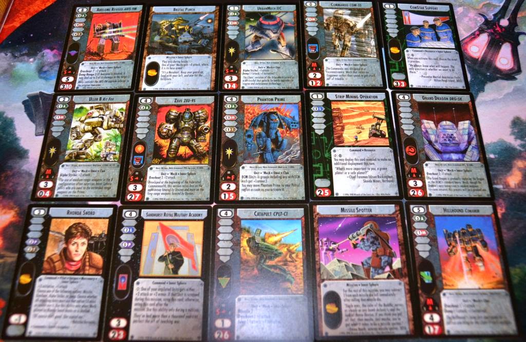 Battletech CCG CE Unboxing April 2014