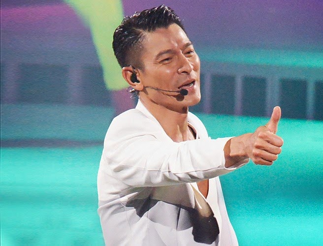 Andy Lau performs his "Always Concert World Tour 2013" in Guangzhou
