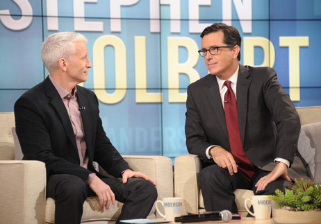 All Things Anderson From The Ata Archieves Anderson Cooper Stephen Colbert