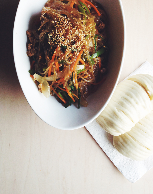 Chives & Green Chili Pepper Japchae Selina S. Lee