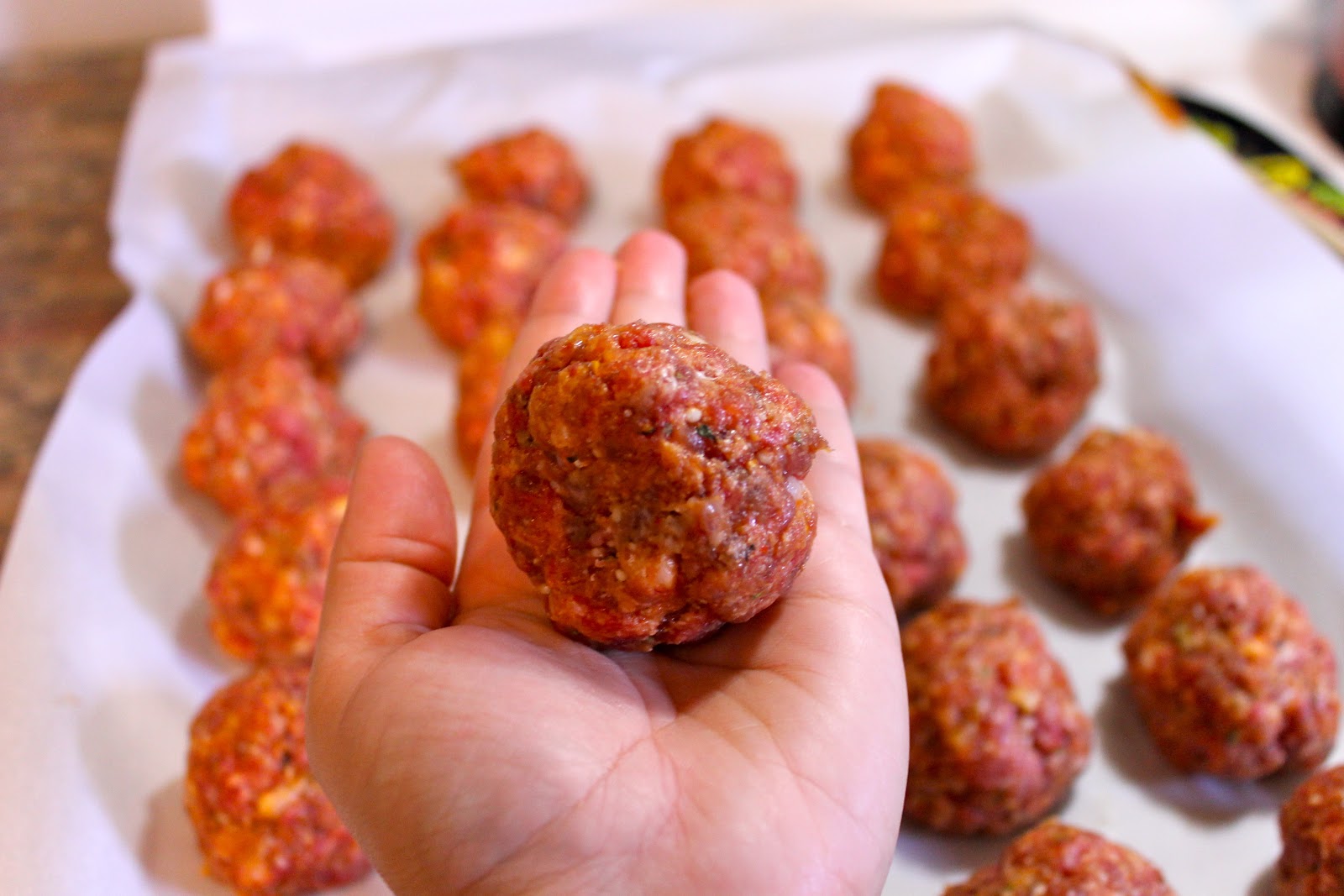 What animal does meatballs come from image