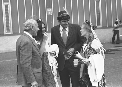 Oktoberfest at the Bowie Race Track, 1973 Bowie Mayor Jim Conway