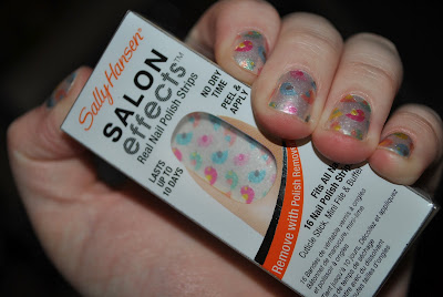 sally hansen strips polish nail