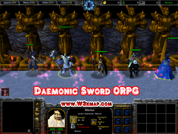 daemonic sword