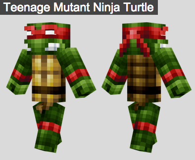 3. Teenage Mutant Ninja Turtle Skin 3. Teenage Mutant Ninja Turtle Skin