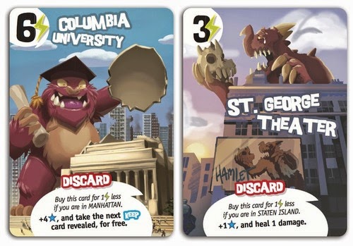 King of New York power up cards