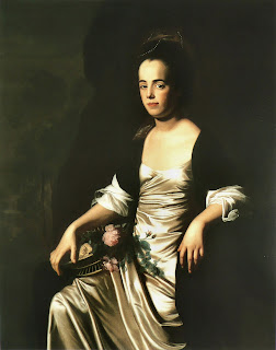 John Singleton Copley (1738-1815), "Portrait of Mrs. John Stevens" (Judith Sargent, later Mrs. John Murray), o/c, ca. 1772, Terra Foundation for American Art, Daniel J. Terra Collection, Chicago http://en.wikipedia.org/wiki/File:John_Singleton_Copley_-_Portrait_de_Madame_John_Stevens.jpg