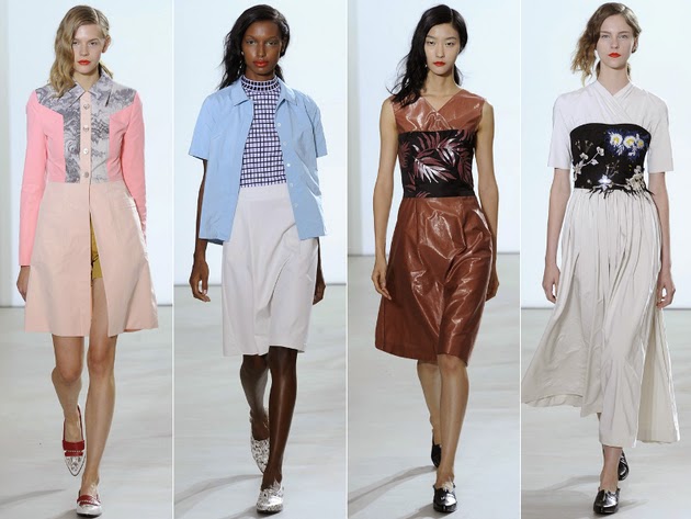 Modern Feminine Collections - NYFW Spring 2014 Modern Feminine Collections - NYFW Spring 2014