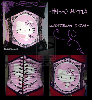 Hello Kitty corset
