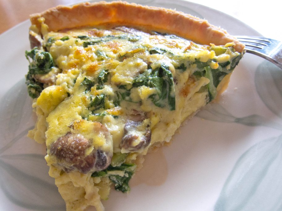 Gavin's Cooking Goose Egg Quiche