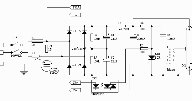 xenon strobe light circuit with ic555 diy electronics projectsxenon strobe light circuit with ic555 diy electronics projects, circuits diagrams, hacks, mods, gadgets \u0026 gizmos