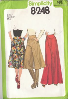 Patterns and Notions >> girls culotte pattern