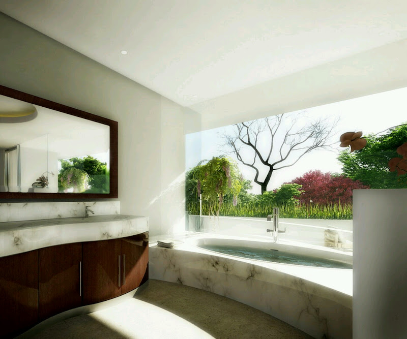 Modern bathrooms cabinets designs. title=
