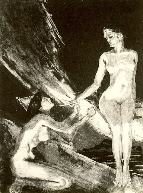Reina y diosa, Max Klinger (1915)