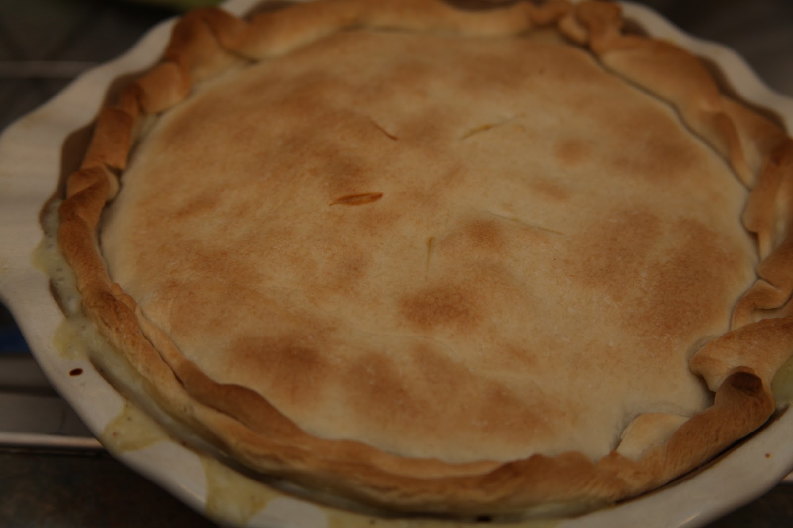 So I don't Chicken Pot Pie Without Peas {Recipe}