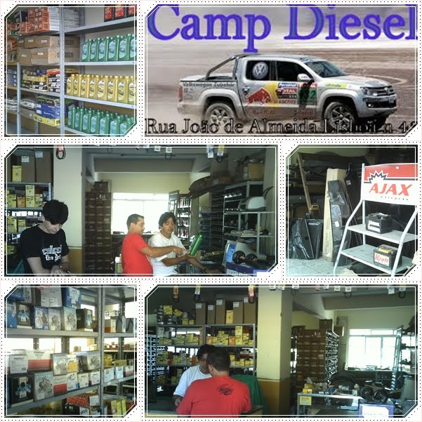 A Camp Diesel tem peças e acessórios para veículos novos e usados.