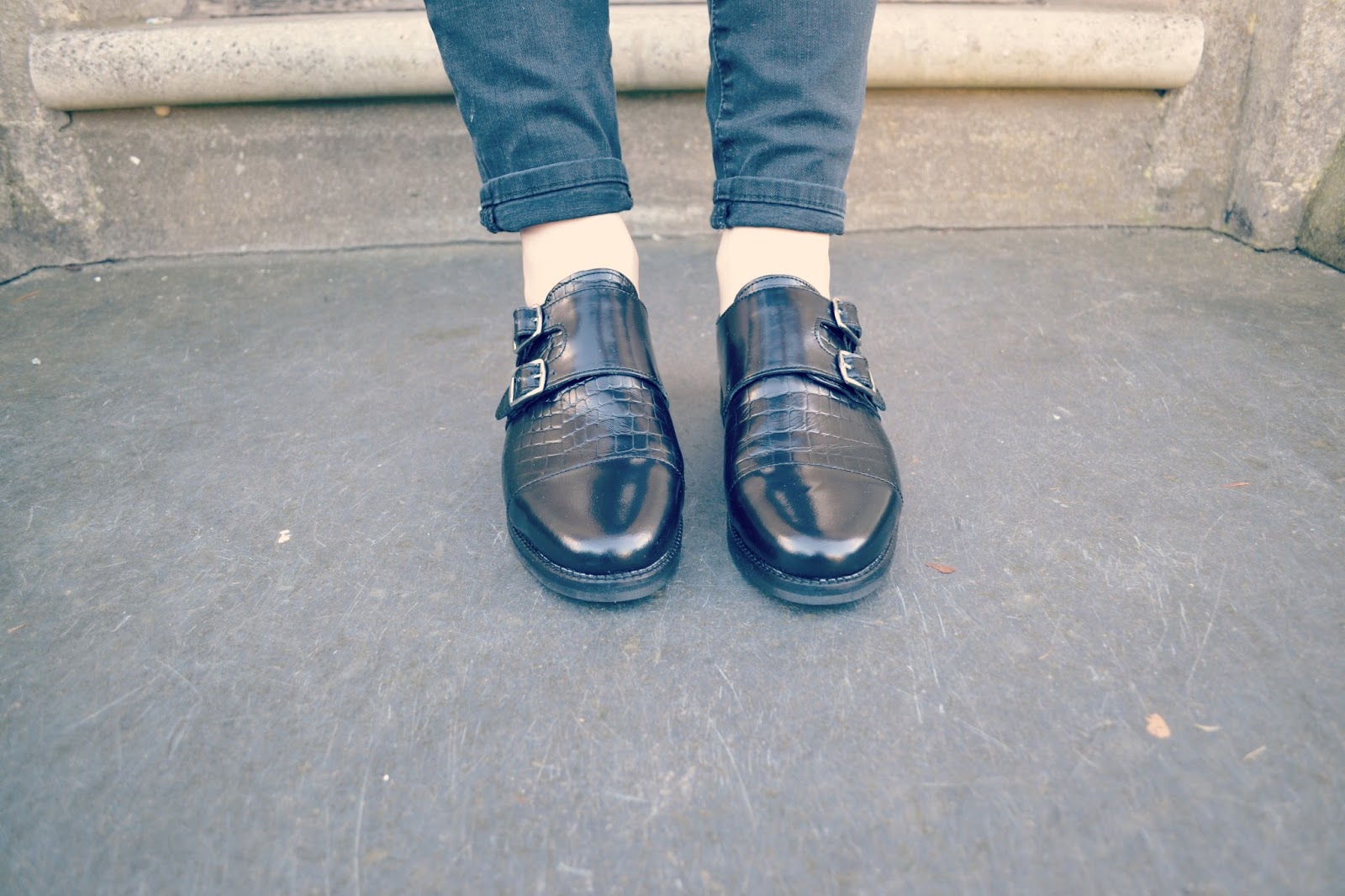 monk shoes with jeans