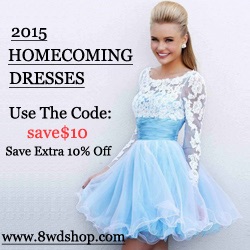 8wdshop.com homecoming dress