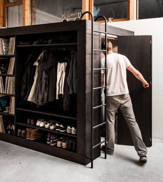 No es mueble modular y tiene cama, closet, librero y más para No es mueble modular y tiene cama, closet, librero y más para