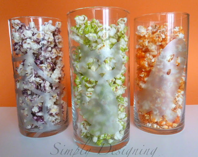 etched glass vinyl candy jars 06 Colored Candied Popcorn 7