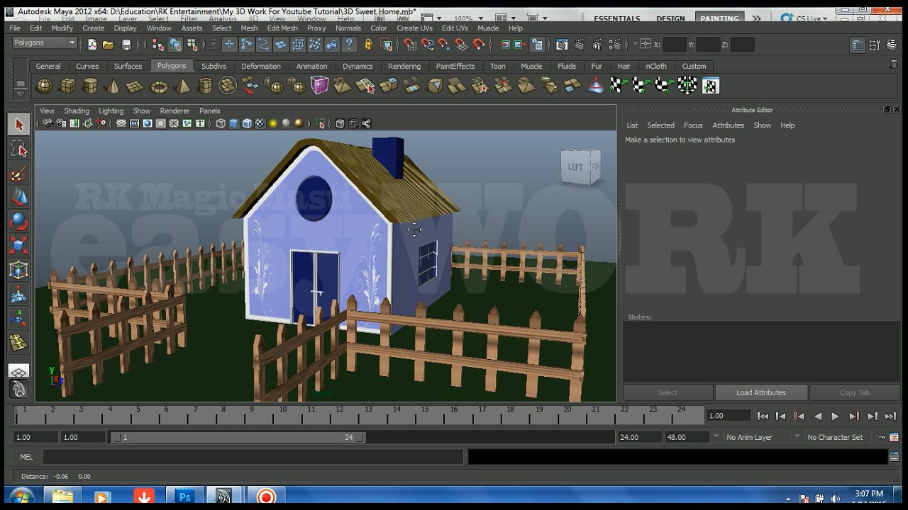 Maya model house tutorial Maya model house tutorial