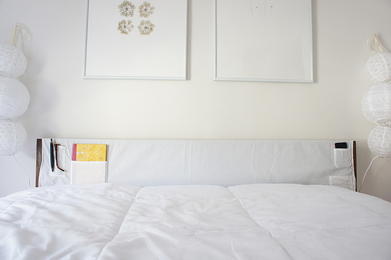 lilikoi vanilla Guest Room Head & Footboard Slipcover